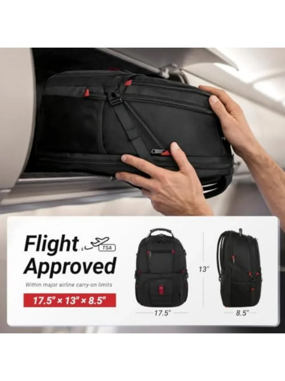 Spacious Heavy Duty Travel Laptop Backpack for Men - Durable & Stylish Design